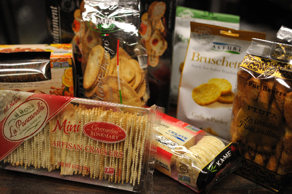 Selection of cheeses